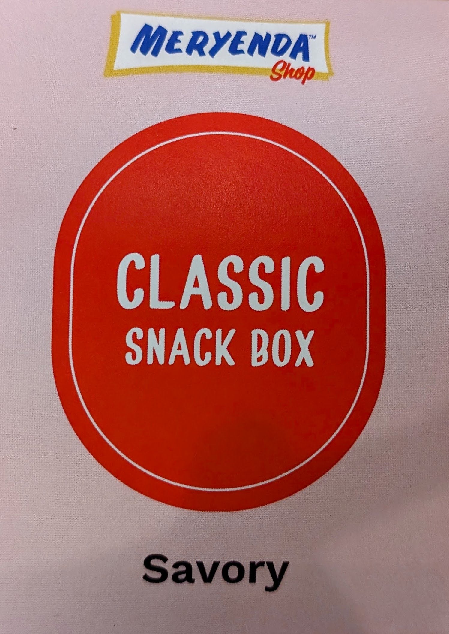 Meryenda Shop Classic Snack Boxes