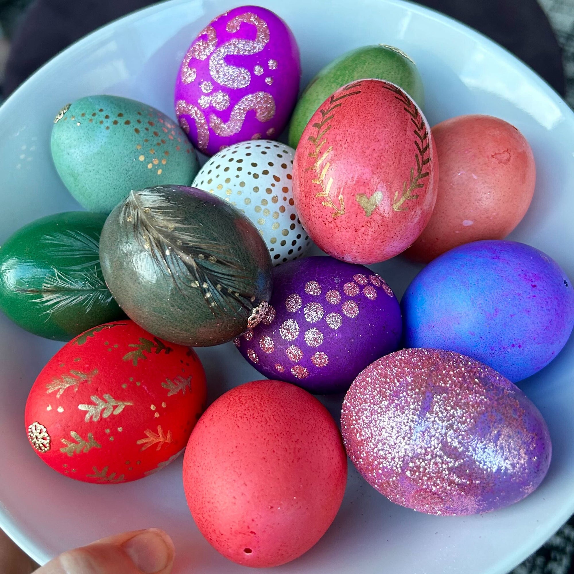 Handblown Decorated Eggs